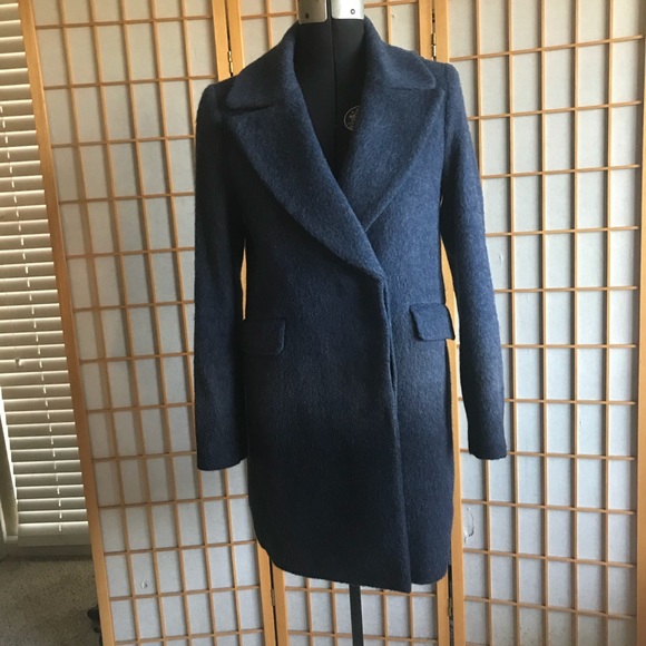 Banana Republic Jackets & Blazers - BANANA REPUBLIC Blue Coat